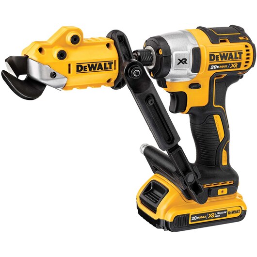 ATTACHEMENT DE CISAILLE DE CALIBRE 18 DEWALT