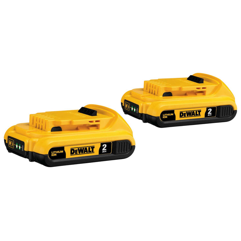 BATTERIE DEWALT DCB203-2 BLOC-PILE AU LITHIUM-ION 20V MAX XR (2.0AH) 2 BATTERIES/PAQUET