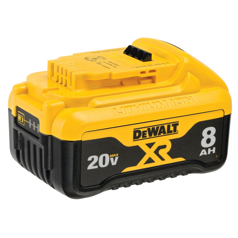 BATTERIE DEWALT DCB208 BLOC-PILE AU LITHIUM-ION 20V MAX XR (8.0AH)