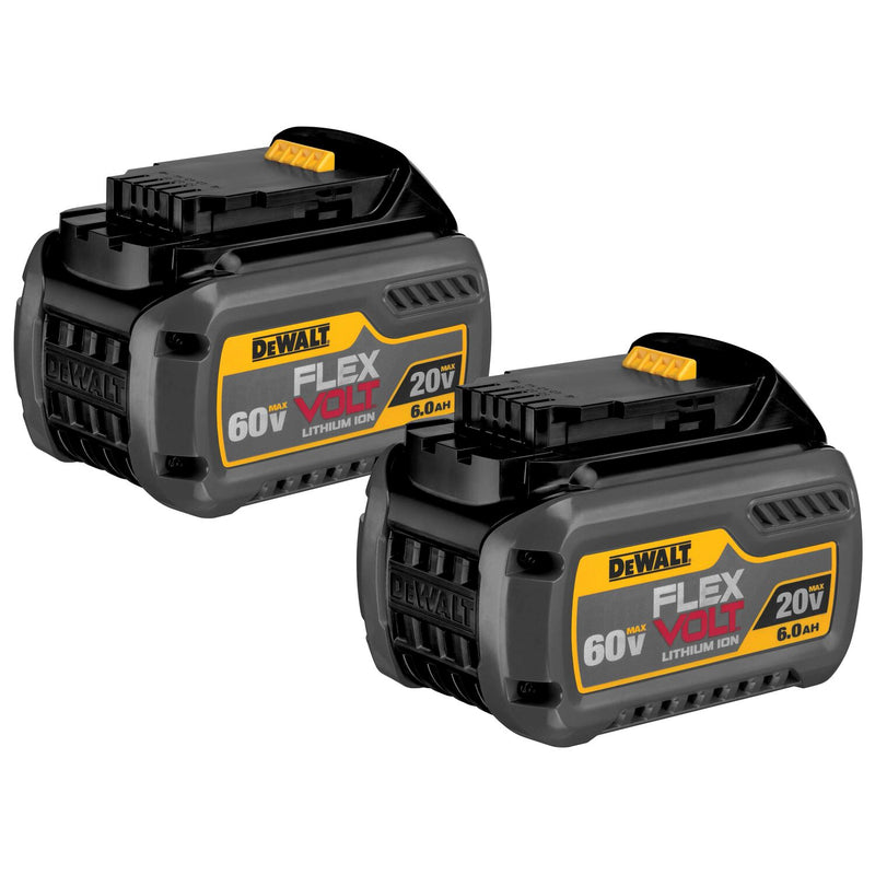 BLOC-PILE FLEXVOLT 20V/60V MAX (6.0AH) 2 BATTERIES/PAQUET